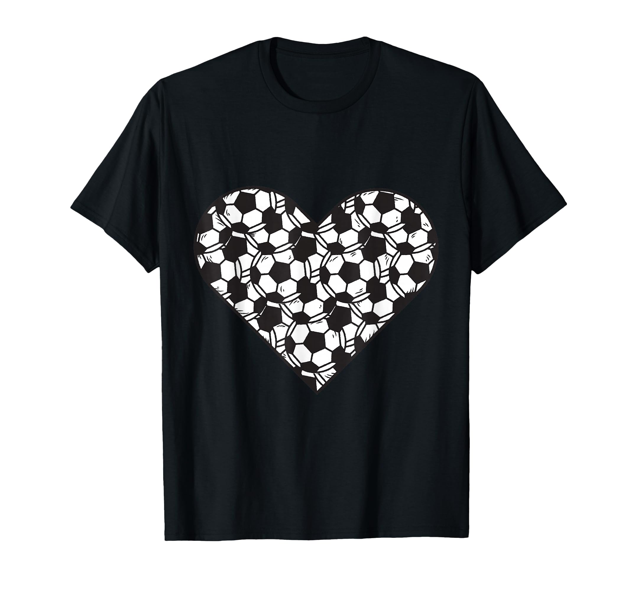 Soccer Play Heart Funny Valentines T-Shirt - Custom Art Print Unisex - T-Shirt, Sweatshirt, Hoodie