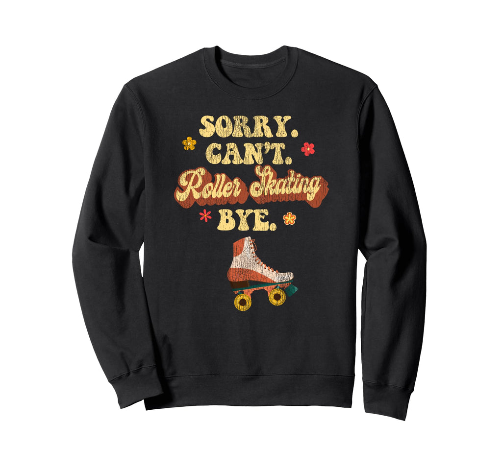 Roller Skating Skate 1970S Sweatshirt - Casual Everyday Wear Men Women - T-Shirt, Sweatshirt, Hoodie