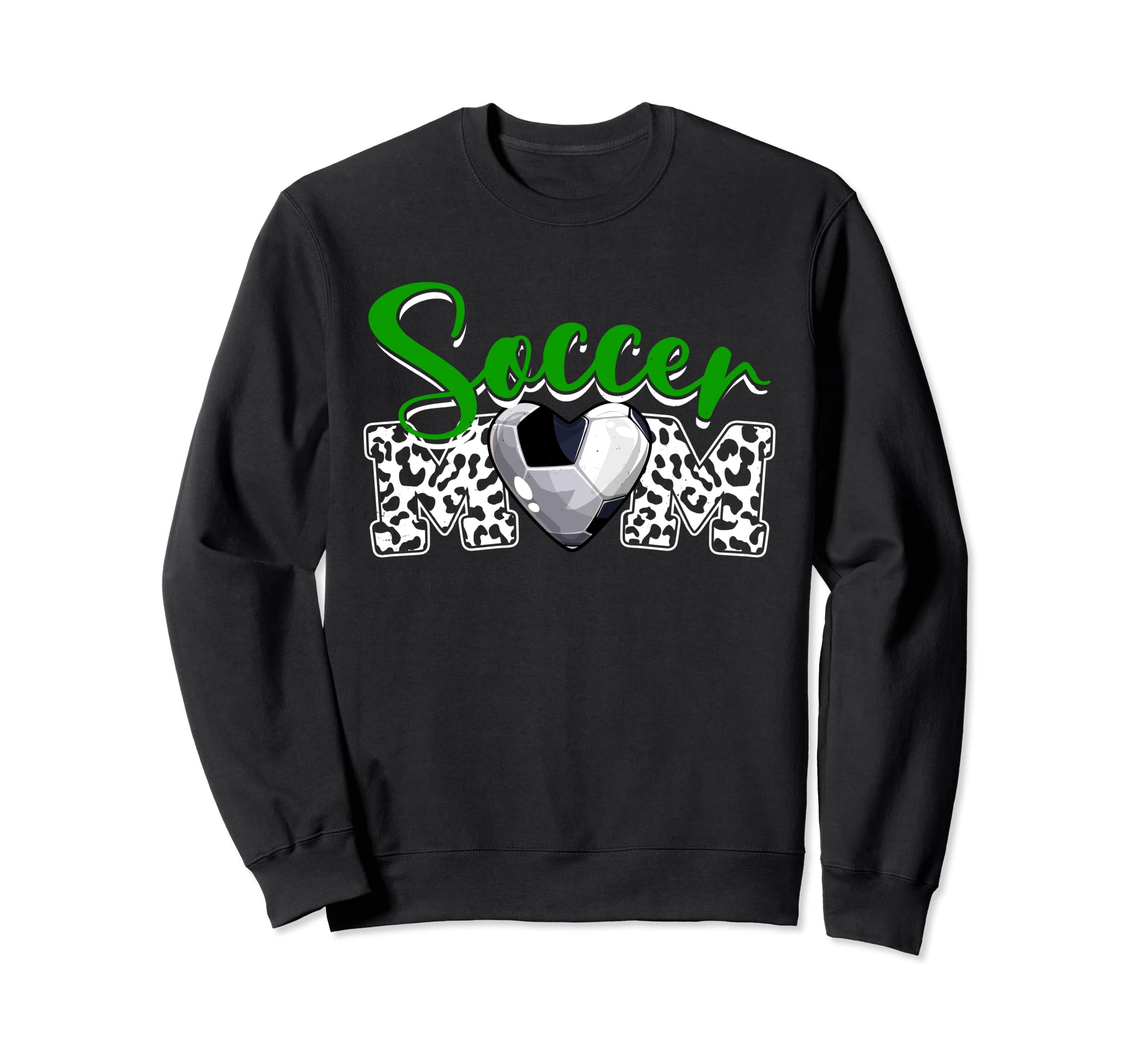 Distressed Soccer Heart Soccer Sweatshirt - Streetwear Style for Adults - T-Shirt, Sweatshirt, Hoodie