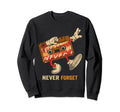 Never Forget Cassette Tape Sweatshirt - Minimalist Print for Adults - T-Shirt, Sweatshirt, Hoodie