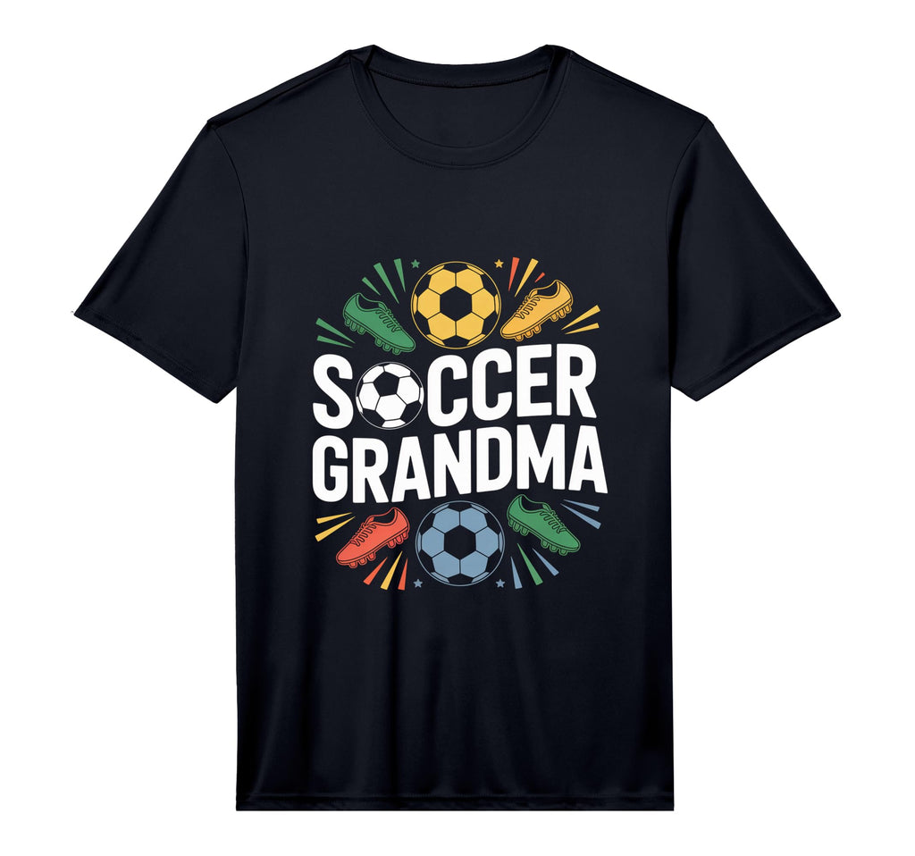 Mens Soccer Grandma Bold Sporty Fun T-Shirt - Trendy Graphic for Adults - T-Shirt, Sweatshirt, Hoodie