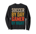 Soccer Day Gamer Night Video Sweatshirt - Aesthetic Graphic for Adults - T-Shirt, Sweatshirt, Hoodie