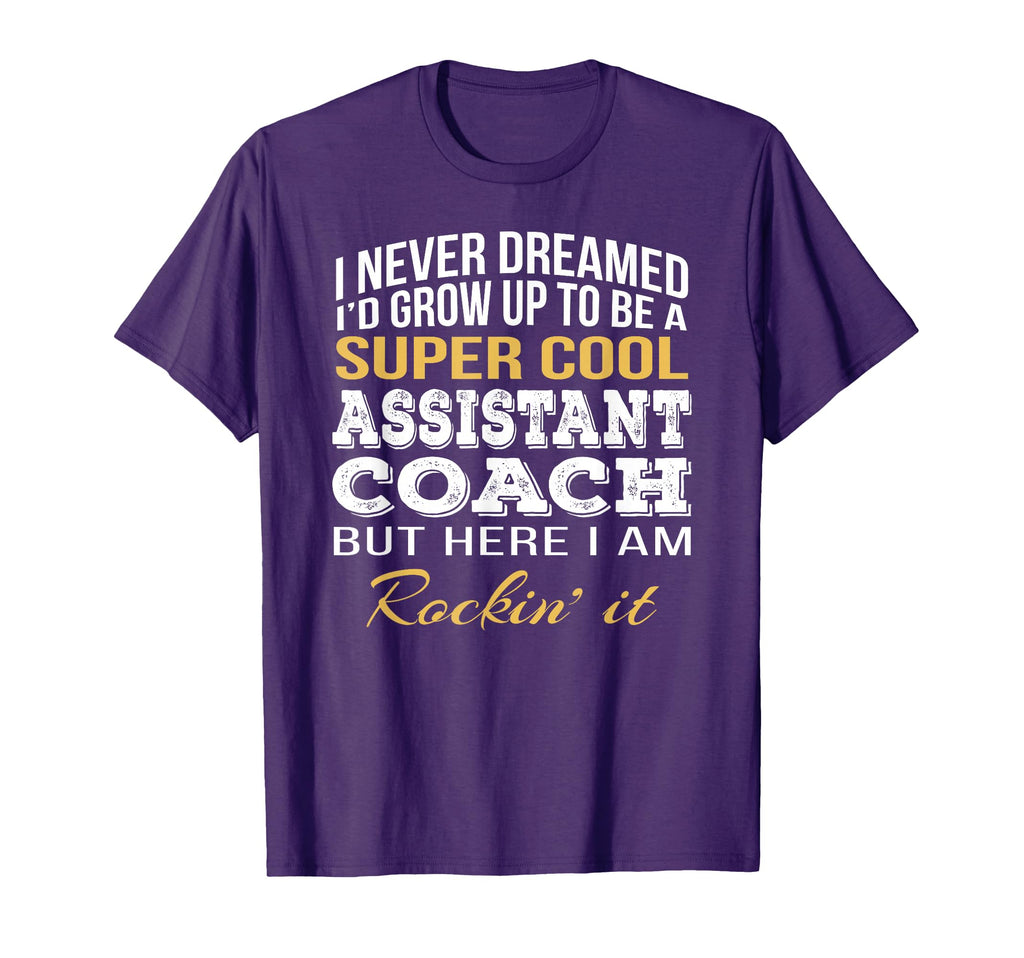 Assistant Coach Funny Gift Thank You T-Shirt - Graphic Print Men Women - T-Shirt, Sweatshirt, Hoodie