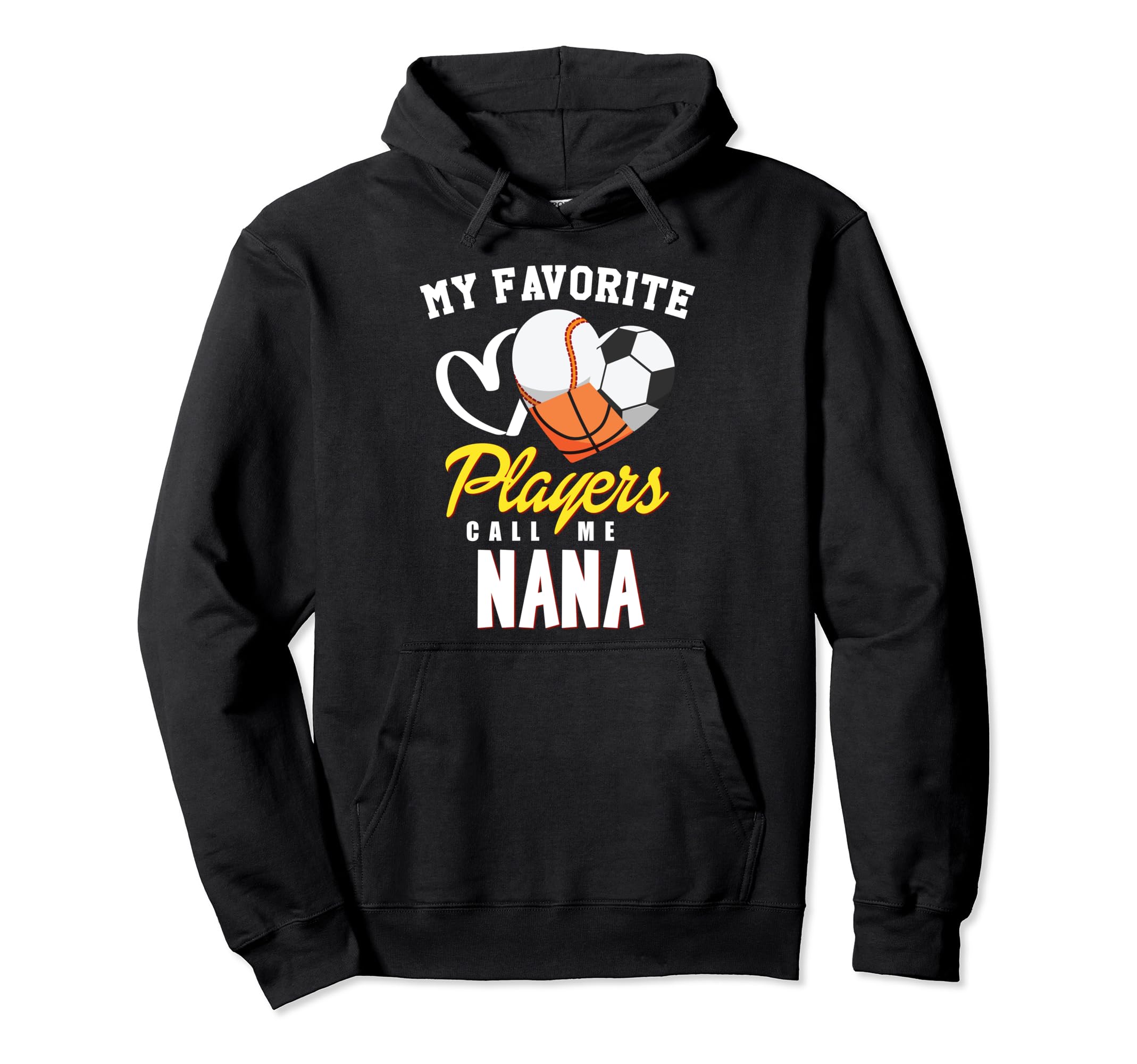 My Favorite Players Baseball Soccer Hoodie - Graphic Print Unisex - T-Shirt, Sweatshirt, Hoodie