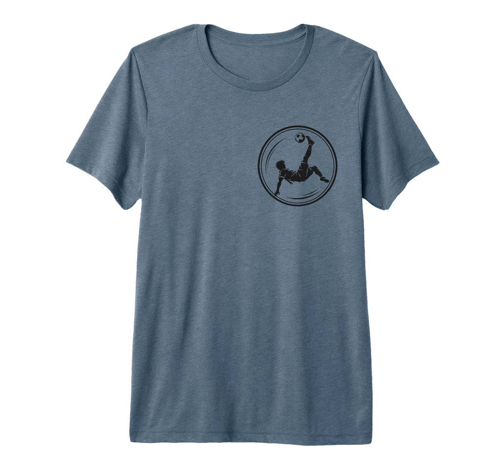 Soccer Bicycle Kick Football Player T-Shirt - Trendy Graphic Men Women - T-Shirt, Sweatshirt, Hoodie
