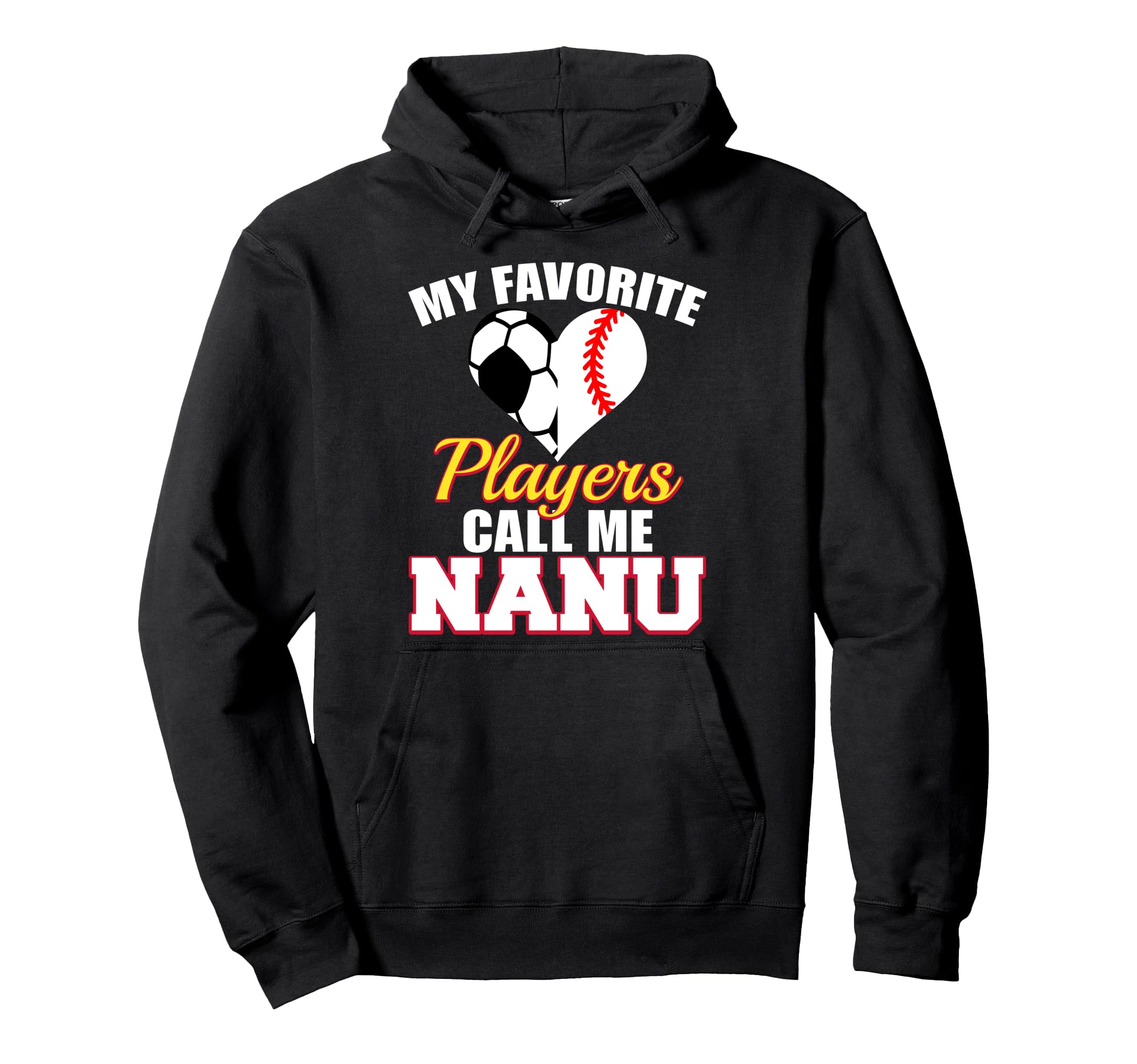 My Favorite Soccer Baseball Players Hoodie - Minimalist Print for Adults - T-Shirt, Sweatshirt, Hoodie