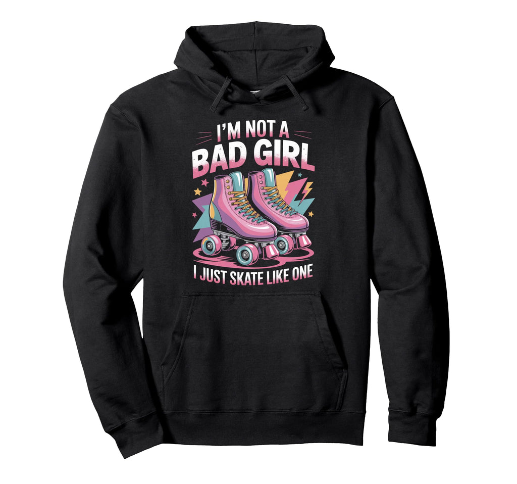 Skate Like One Roller Skate Roller Hoodie - Graphic Print for Adults - T-Shirt, Sweatshirt, Hoodie