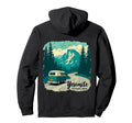 Yosemite National Park Mountain Hoodie - Aesthetic Graphic for Adults - T-Shirt, Sweatshirt, Hoodie