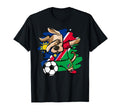 Dabbing Dog Namibia Soccer Fans T-Shirt - Fun Novelty Design for Adults - T-Shirt, Sweatshirt, Hoodie