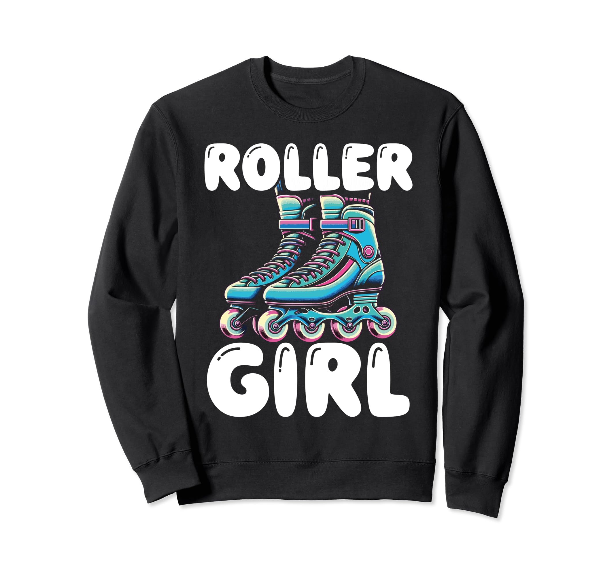 Roller Skating Roller Skate Durby Sweatshirt - Minimalist Print Unisex - T-Shirt, Sweatshirt, Hoodie