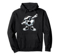 Funny Dabbing Dab Soccer Player Ball Hoodie - Casual Everyday Wear Unisex - T-Shirt, Sweatshirt, Hoodie