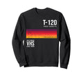 80S Video Cassette Tape Vhs Sweatshirt - Custom Art Print Unisex - T-Shirt, Sweatshirt, Hoodie