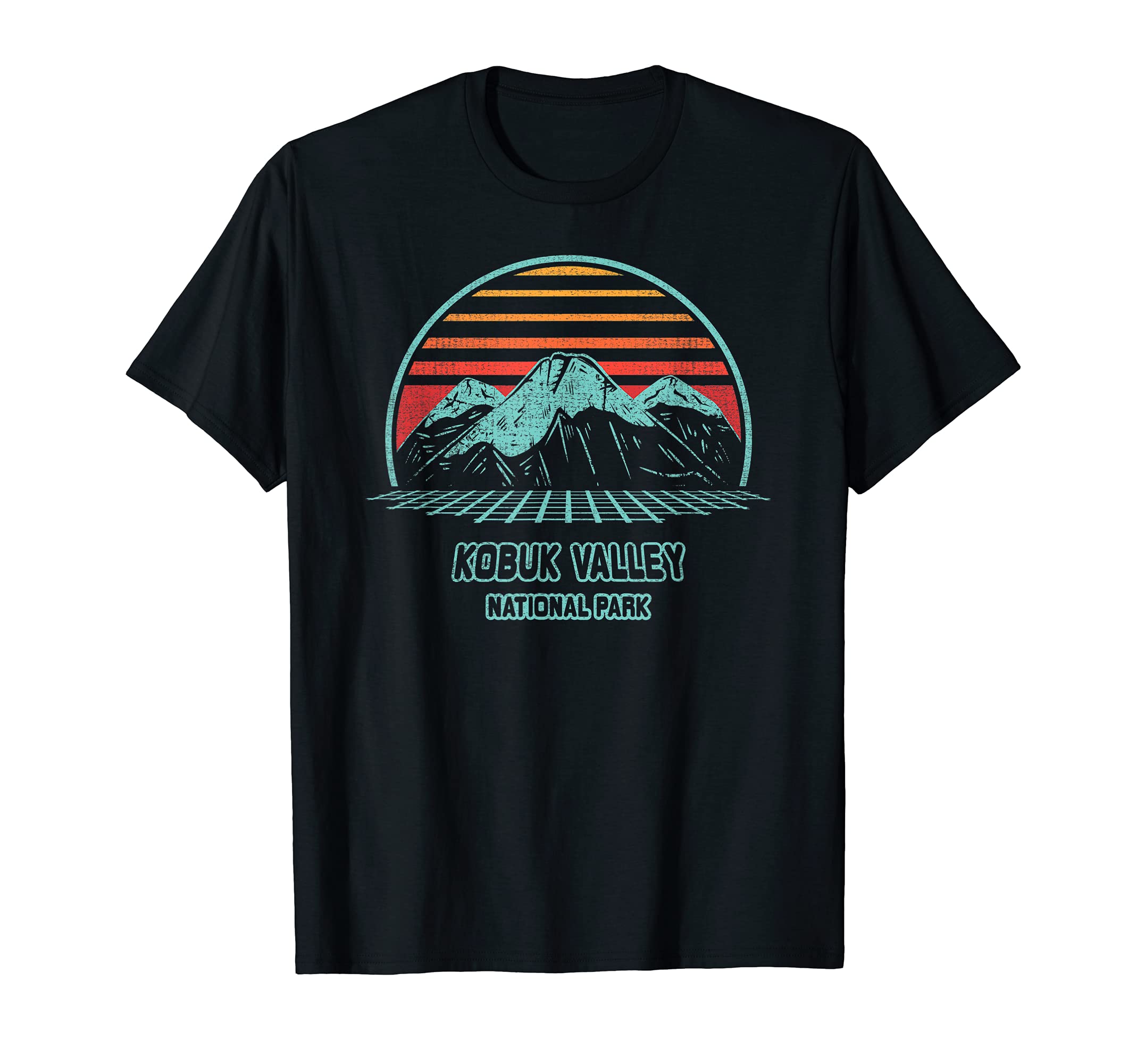 Kobuk Valley National Park Hiking 80S T-Shirt - Novelty Apparel Men Women - T-Shirt, Sweatshirt, Hoodie