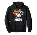 Ball Mom Funny Baseball Soccer Hoodie - Minimalist Print for Adults - T-Shirt, Sweatshirt, Hoodie