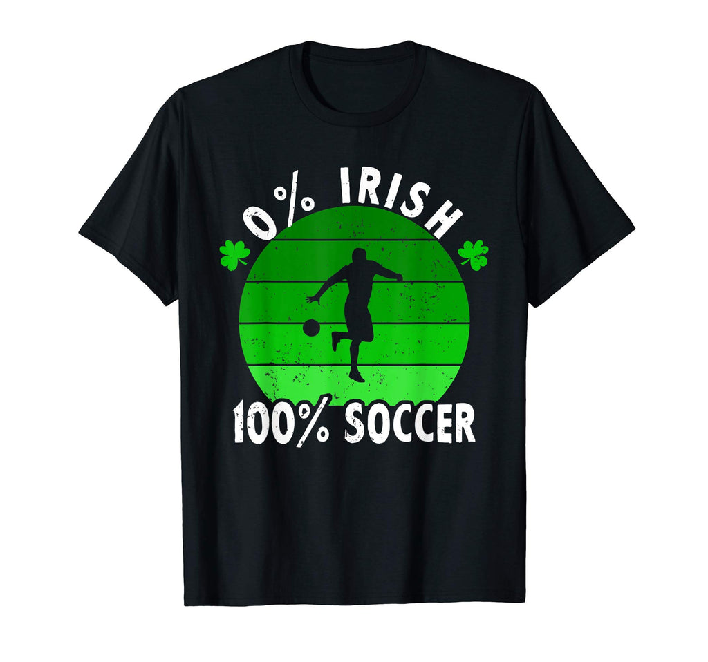 Soccer St Patricks Day 0 Irish T-Shirt - Casual Everyday Wear for Adults - T-Shirt, Sweatshirt, Hoodie