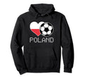 Poland Soccer Polish Flag Polska Love Hoodie - Custom Art Print for Adults - T-Shirt, Sweatshirt, Hoodie