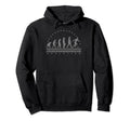 Soccer Evolution Soccer Player Soccer Hoodie - Graphic Print Unisex - T-Shirt, Sweatshirt, Hoodie