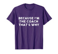 Funny Coach Sports Football T-Shirt - Minimalist Print Men Women - T-Shirt, Sweatshirt, Hoodie