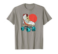 Minimalist Roller Skate Sun 70S T-Shirt - Fun Novelty Design for Adults - T-Shirt, Sweatshirt, Hoodie