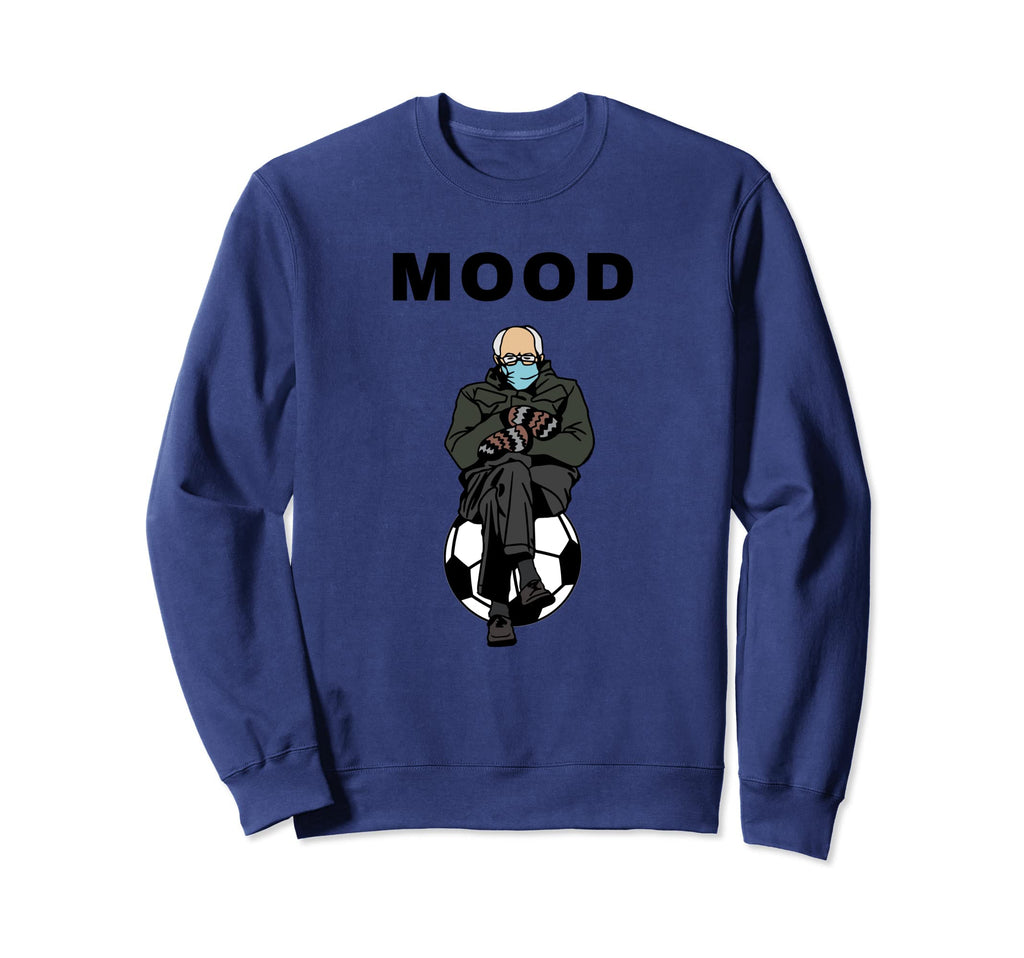 Funny Bernie Sanders Meme Soccer Sweatshirt - Aesthetic Graphic Men Women - T-Shirt, Sweatshirt, Hoodie