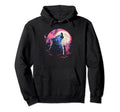 Wolf Howling Moon Comic Book Womens Hoodie - Fun Novelty Design Men Women - T-Shirt, Sweatshirt, Hoodie