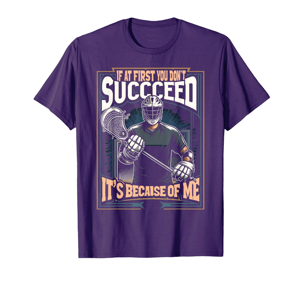 Lacrosse Lacrosse Player Lacrosse Goalie T-Shirt - Unique Graphic Unisex - T-Shirt, Sweatshirt, Hoodie