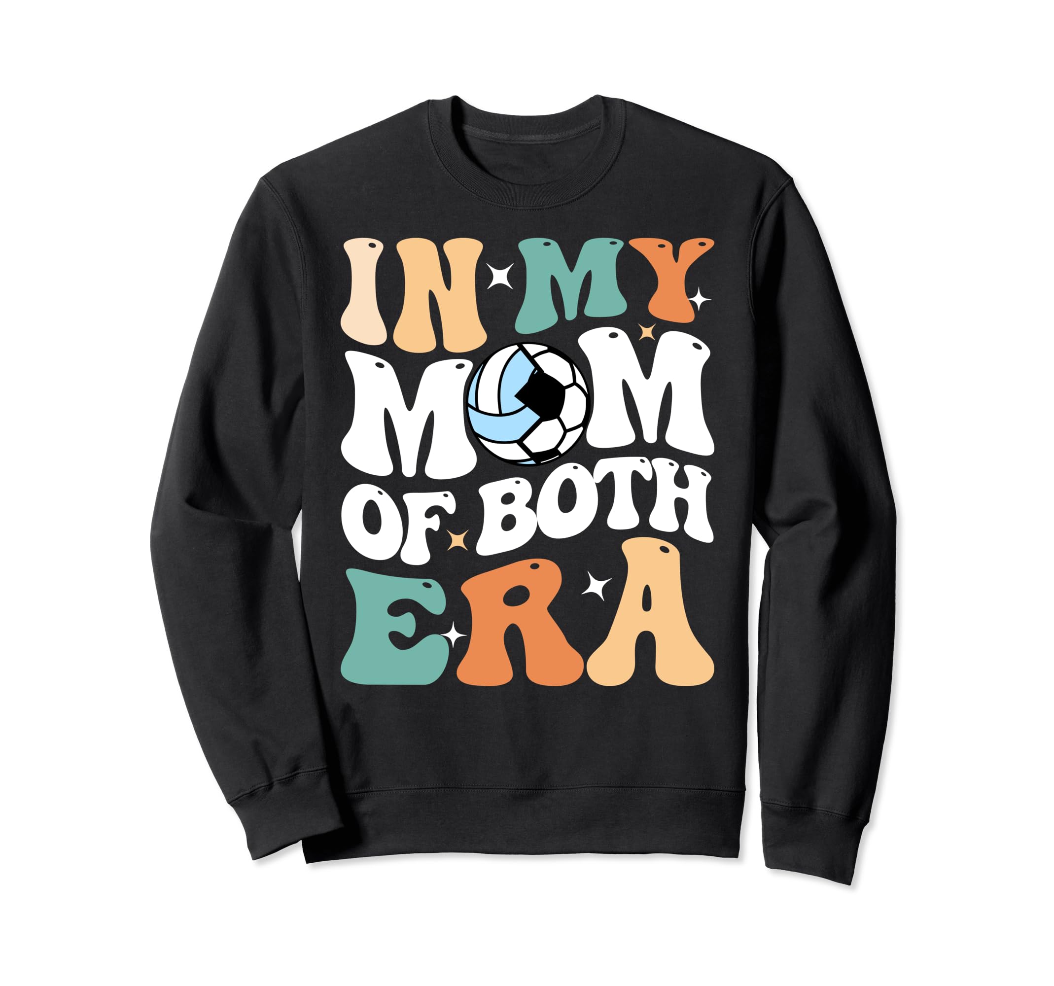 My Mom Both Era Funny Soccer Sweatshirt - Casual Everyday Wear Men Women - T-Shirt, Sweatshirt, Hoodie