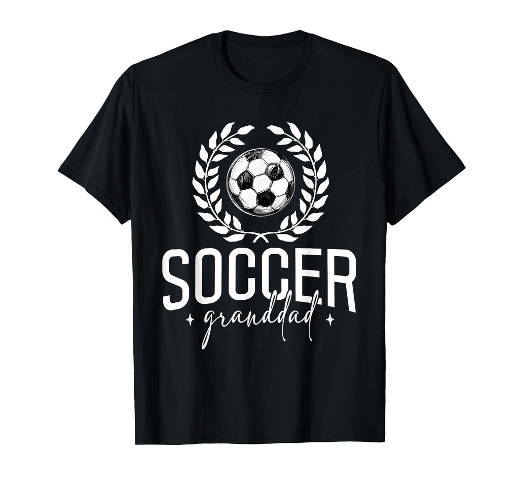 Soccer Granddad Family Matching Soccer T-Shirt - Minimalist Print Unisex - T-Shirt, Sweatshirt, Hoodie