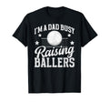 Busy Raising Ballers Volleyball Dad T-Shirt - Trendy Graphic for Adults - T-Shirt, Sweatshirt, Hoodie