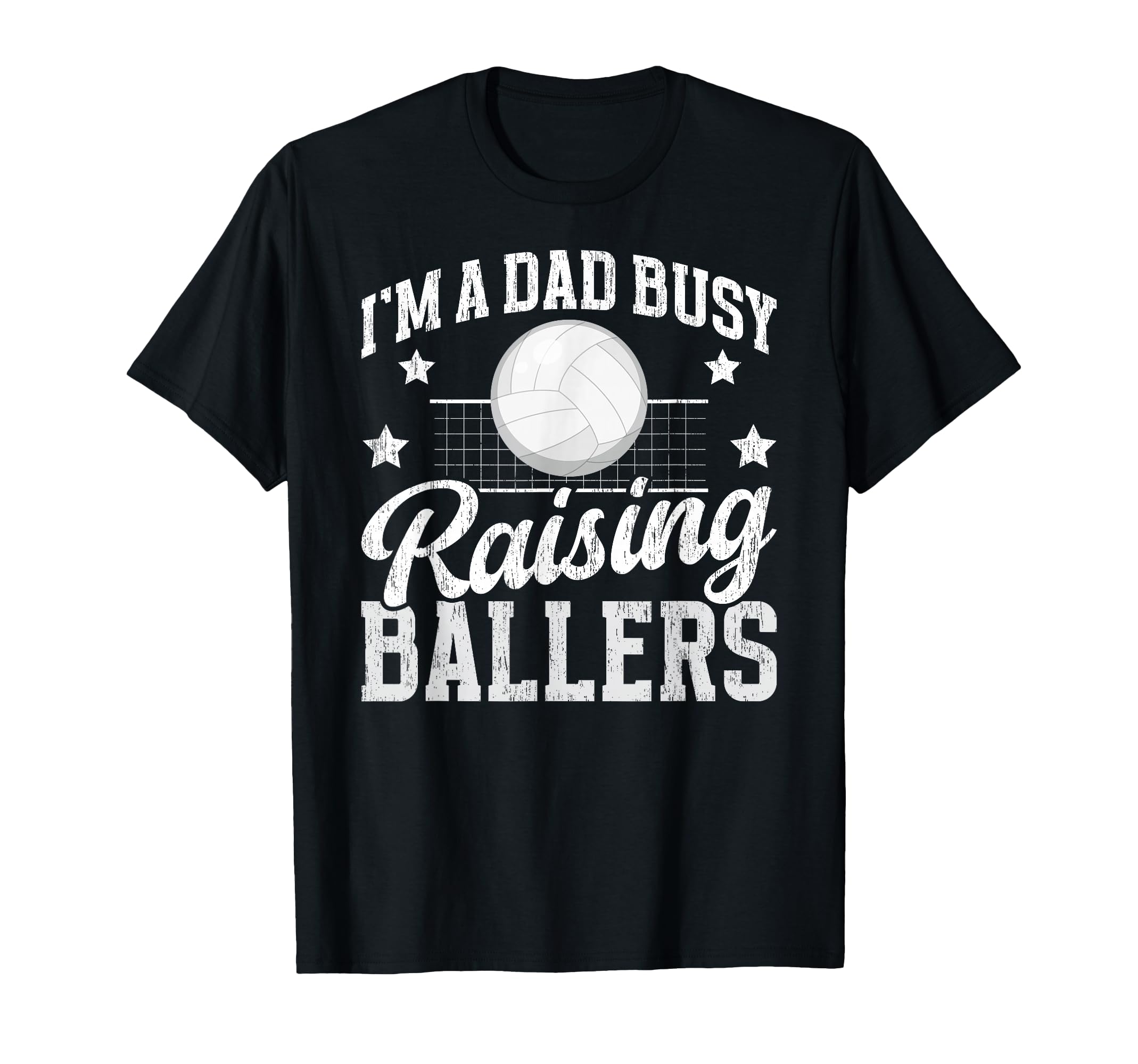 Busy Raising Ballers Volleyball Dad T-Shirt - Trendy Graphic for Adults - T-Shirt, Sweatshirt, Hoodie