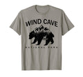 Wind Cave National Park Bear Souvenir T-Shirt - Graphic Print Unisex - T-Shirt, Sweatshirt, Hoodie