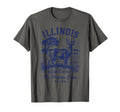 State Illinois Est 1818 Chicago 66 T-Shirt - Streetwear Style Unisex - T-Shirt, Sweatshirt, Hoodie