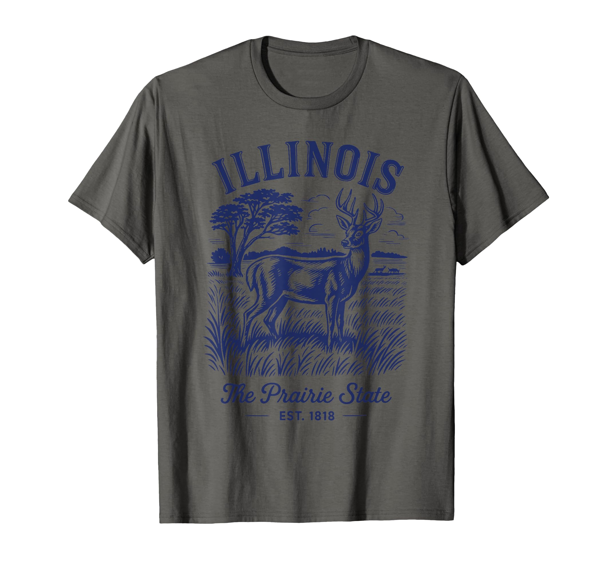 State Illinois Est 1818 Chicago 66 T-Shirt - Streetwear Style Unisex - T-Shirt, Sweatshirt, Hoodie