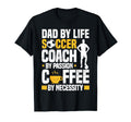 Dad Soccer Coach Coffee Lover T-Shirt - Trendy Graphic for Adults - T-Shirt, Sweatshirt, Hoodie
