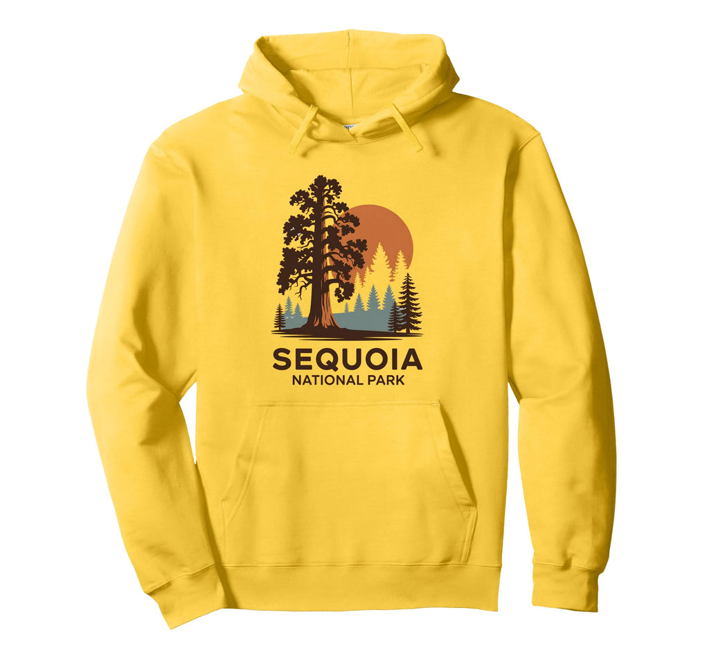 Sequoia National Park Hiking Camping Hoodie - Streetwear Style Unisex - T-Shirt, Sweatshirt, Hoodie