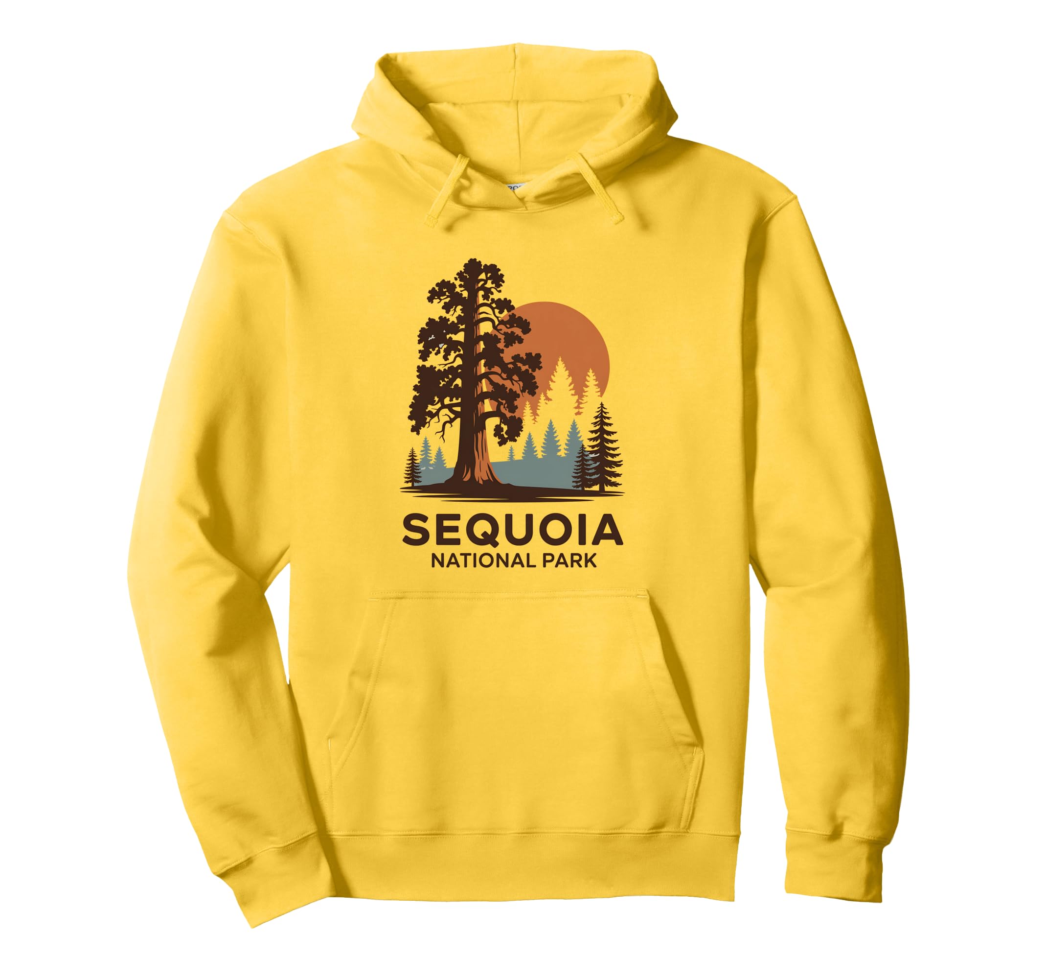 Sequoia National Park Hiking Camping Hoodie - Streetwear Style Unisex - T-Shirt, Sweatshirt, Hoodie