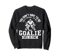 Ice Hockey Funny Hockey Goalie Sweatshirt - Novelty Apparel Unisex - T-Shirt, Sweatshirt, Hoodie