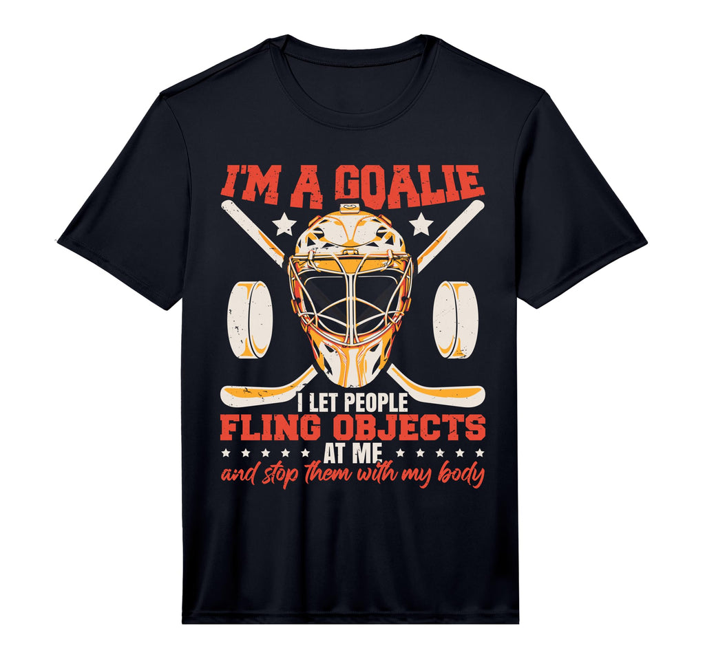 Mens Hockey Goalkeeper Ice Hockey T-Shirt - Casual Everyday Wear Men Women - T-Shirt, Sweatshirt, Hoodie