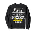 Proud Brother Law Soccer Senior Sweatshirt - Custom Art Print for Adults - T-Shirt, Sweatshirt, Hoodie