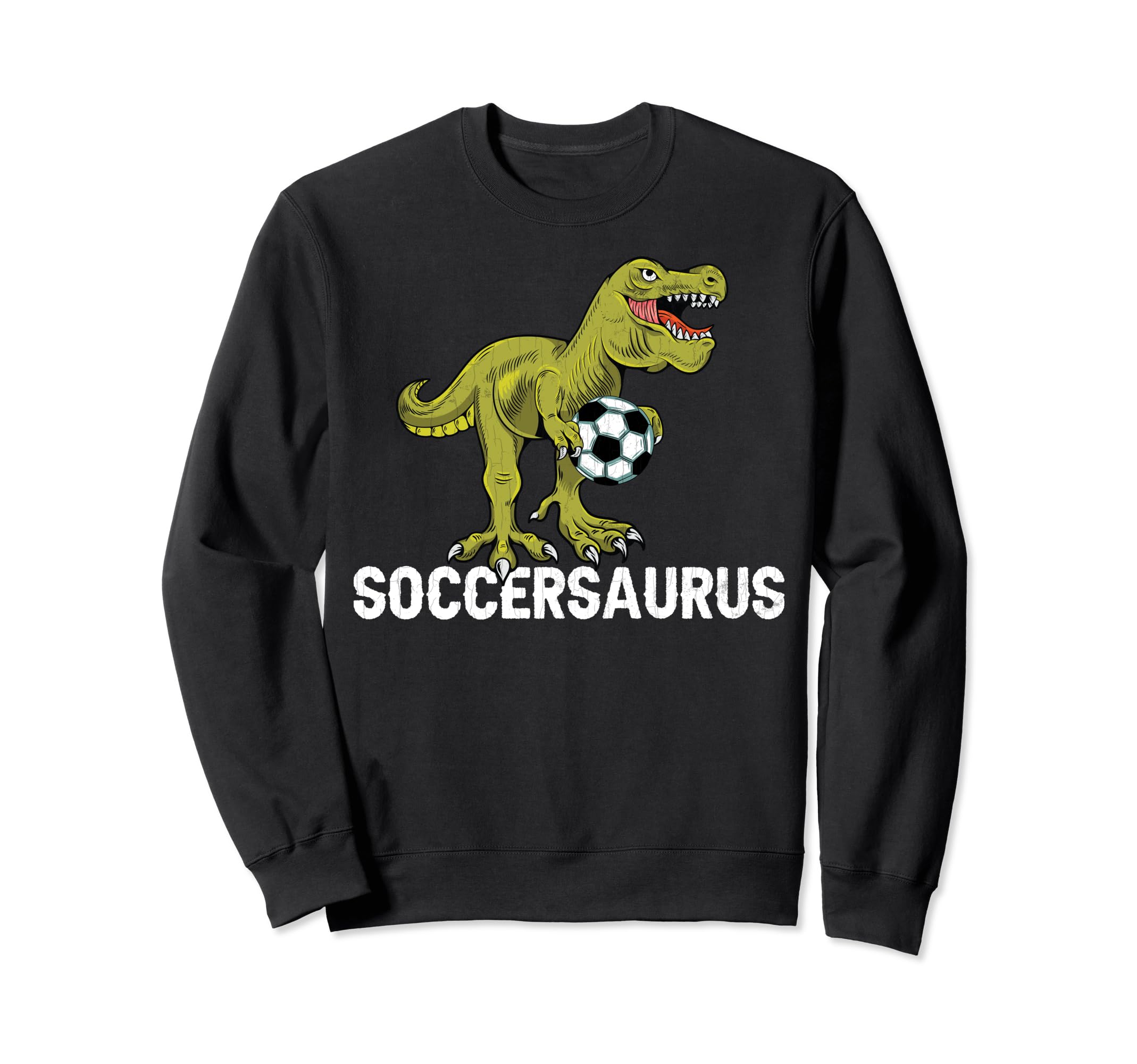 Soccer Player Funny Soccersaurus Sweatshirt - Aesthetic Graphic Men Women - T-Shirt, Sweatshirt, Hoodie