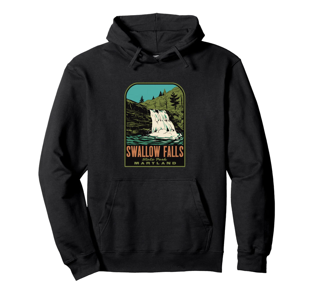 Swallow Falls State Park Maryland Hoodie - Aesthetic Graphic Unisex - T-Shirt, Sweatshirt, Hoodie