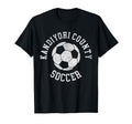 Kandiyohi County Soccer Distressed 90S T-Shirt - Custom Art Print Men Women - T-Shirt, Sweatshirt, Hoodie