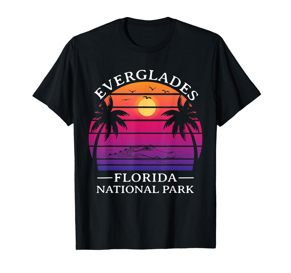 Everglades National Park Alligators T-Shirt - Aesthetic Graphic for Adults - T-Shirt, Sweatshirt, Hoodie
