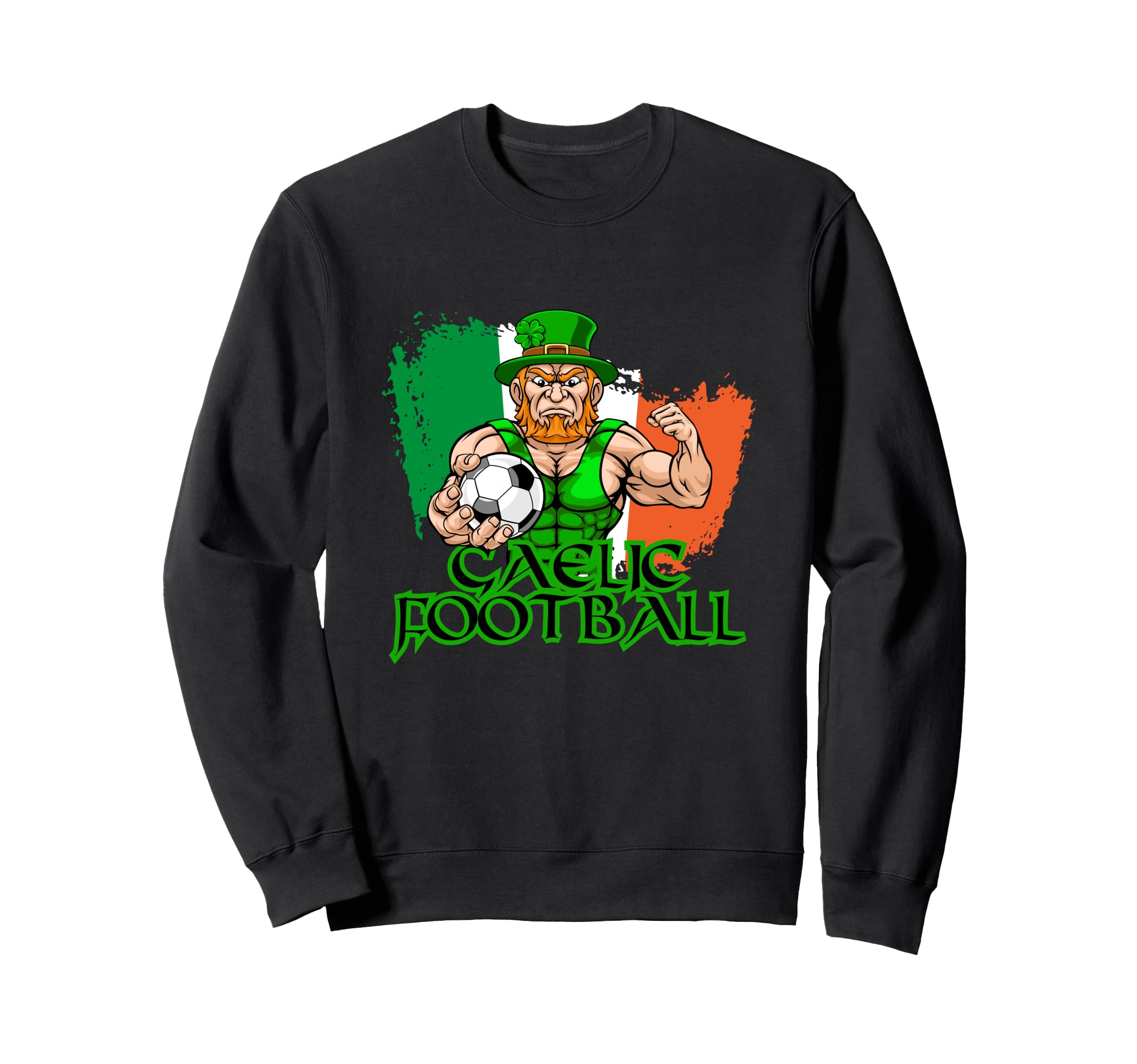Gaelic Football Heart Celtic Irish Sweatshirt - Unique Graphic Men Women - T-Shirt, Sweatshirt, Hoodie