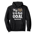 Proud Soccer Goalie Aunt Soccer Hoodie - Custom Art Print for Adults - T-Shirt, Sweatshirt, Hoodie