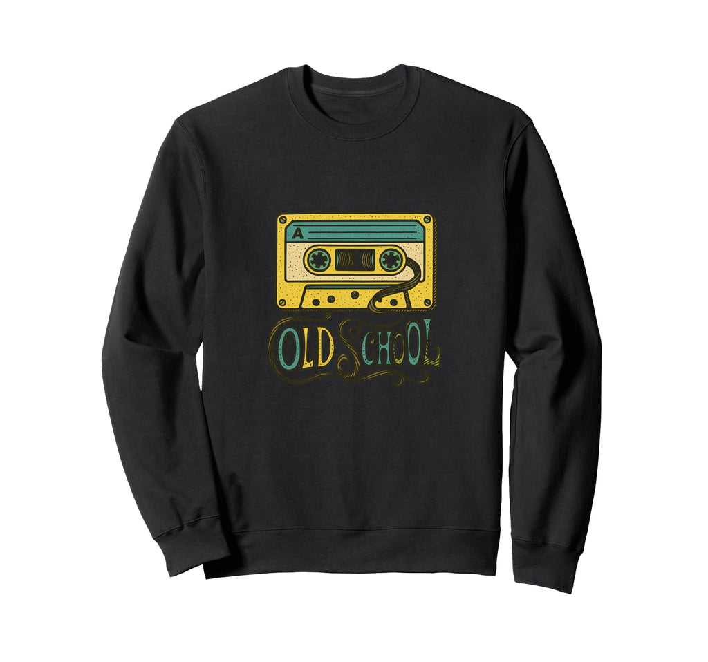 Old School Illustration Cassette Sweatshirt - Novelty Apparel Men Women - T-Shirt, Sweatshirt, Hoodie