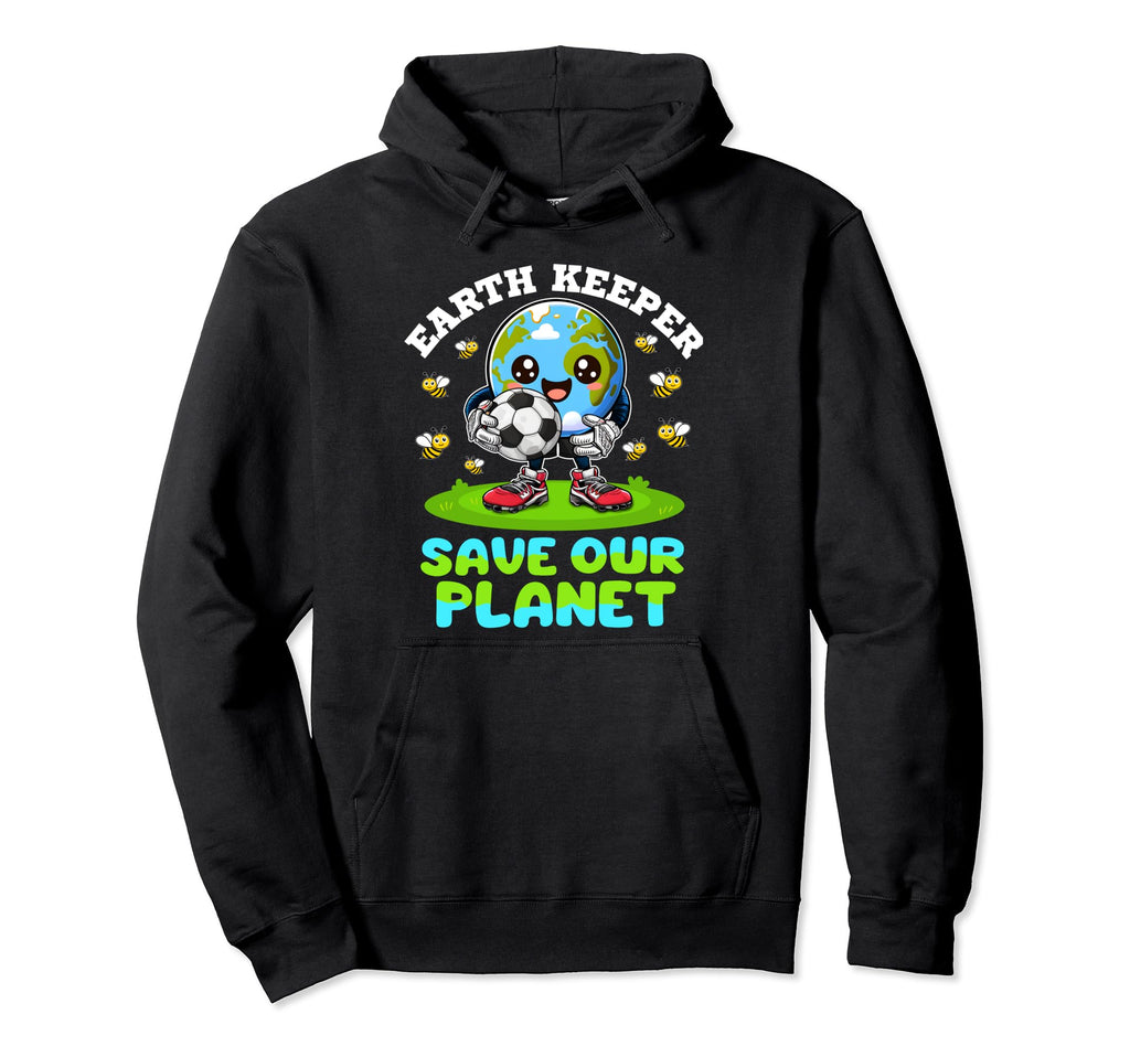 Earth Keeper Save Our Planet Earth Day Hoodie - Custom Art Print Men Women - T-Shirt, Sweatshirt, Hoodie