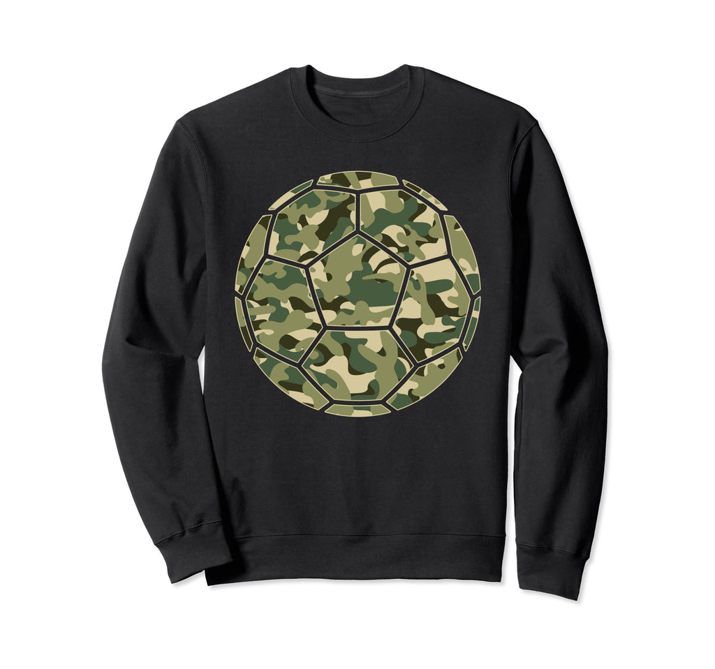 Soccer Player Camo Soccer Lover Sweatshirt - Trendy Graphic Men Women - T-Shirt, Sweatshirt, Hoodie