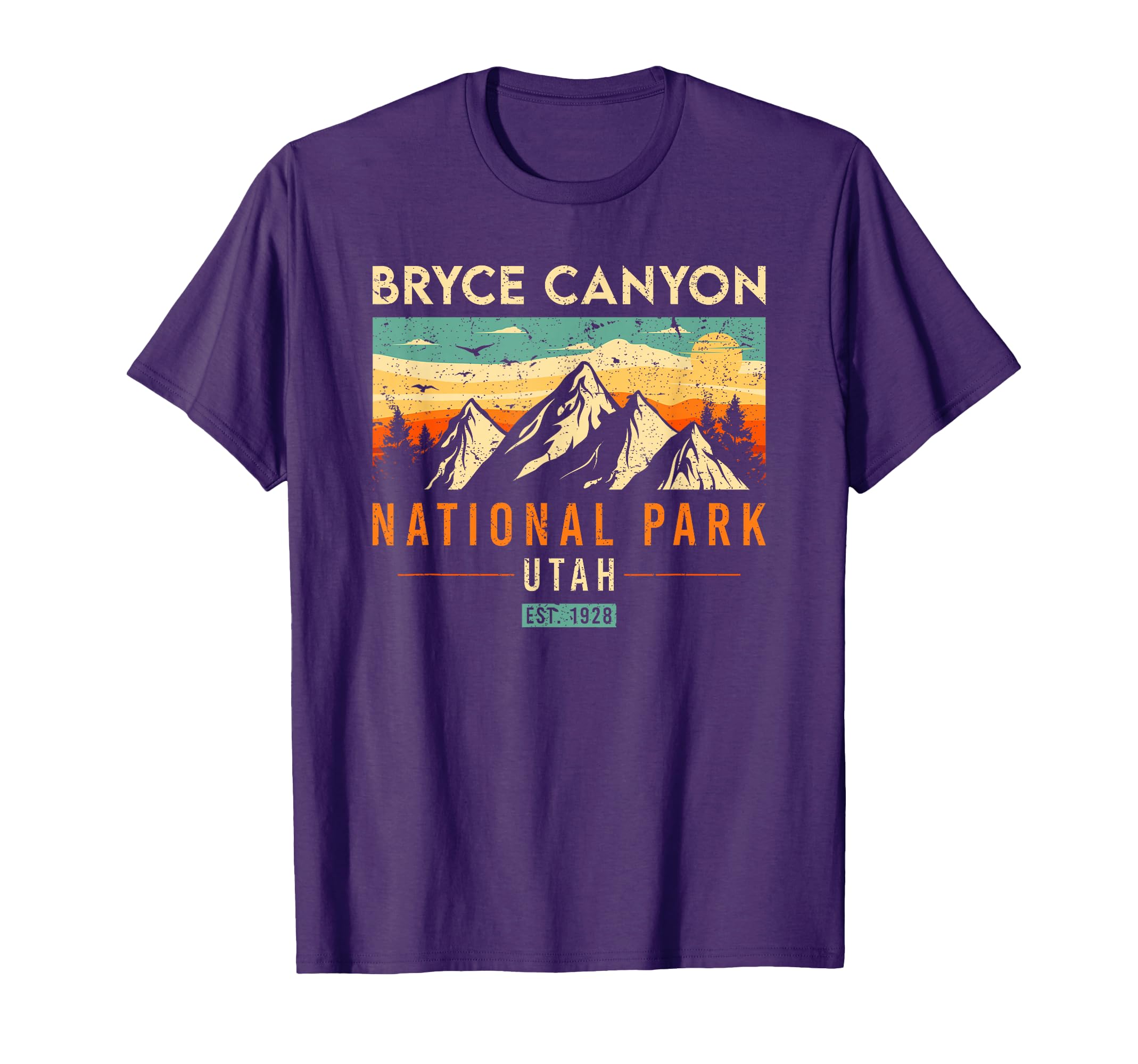Bryce Canyon Est 1928 Utah T-Shirt - Casual Everyday Wear for Adults - T-Shirt, Sweatshirt, Hoodie