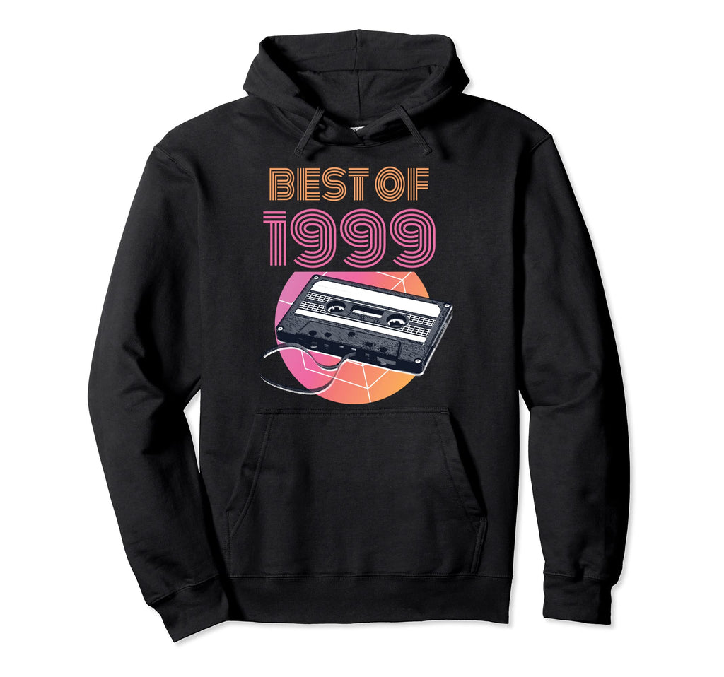 23Rd Birthday Cassette Tape 1999 Hoodie - Minimalist Print for Adults - T-Shirt, Sweatshirt, Hoodie